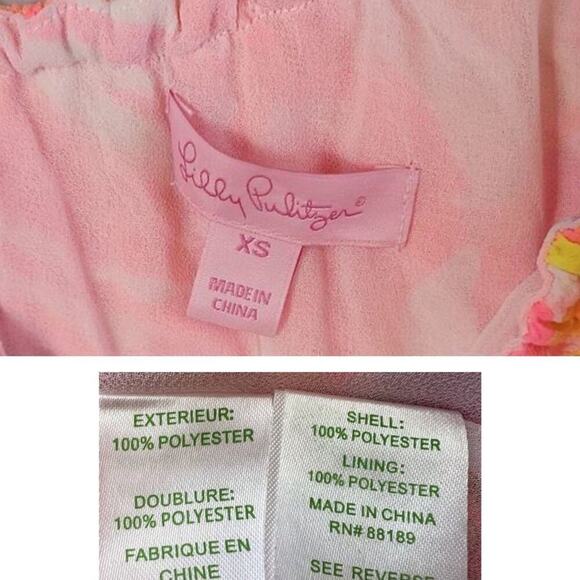 LILLY Pulitzer | Emmeline One Shoulder Dress in Sun Splashed Print | Size  XS - Picture 6 of 16